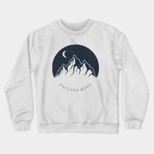 Explore More. Mountains Crewneck Sweatshirt